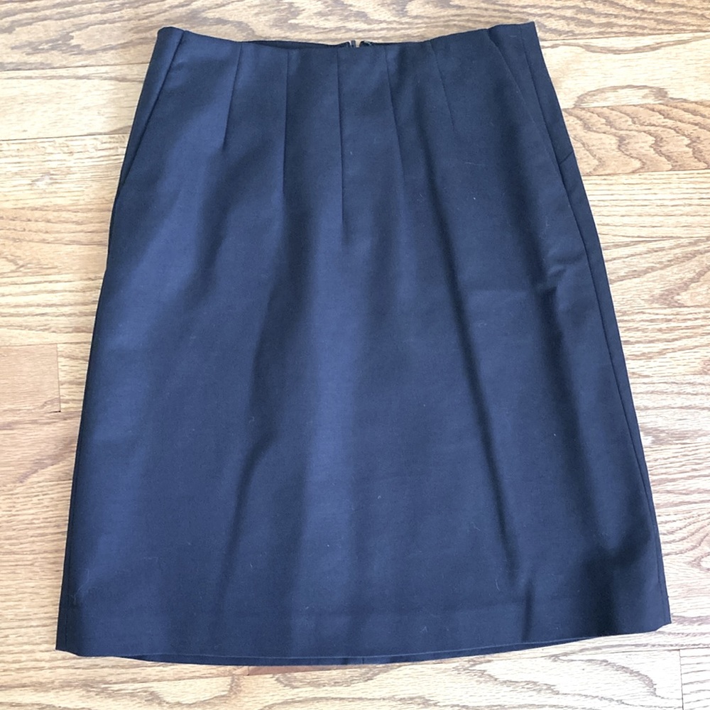 Banana Republic Black Suit Skirt